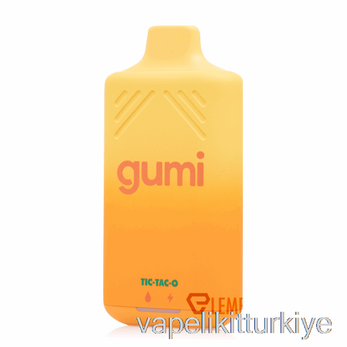 Vape Likit Gumi Bar 8000 Tek Kullanımlık Tic Tac O